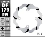 Disco freno fisso Wave scanalato Galfer - immagine 2