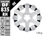 Disco freno fisso Skull Galfer - immagine 2