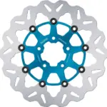 Disco freno flottante Wave blu Galfer