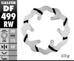 Disco freno fisso Wave scanalato Galfer - immagine 2