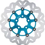Disco freno flottante Wave blu Galfer