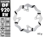 Disco freno fisso Wave scanalato Galfer - immagine 2