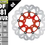 Disco freno flottante Wave rosso Galfer