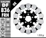 Disco freno flottante Skull Galfer - immagine 2