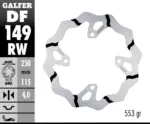 Disco freno fisso Wave scanalato Galfer - immagine 2