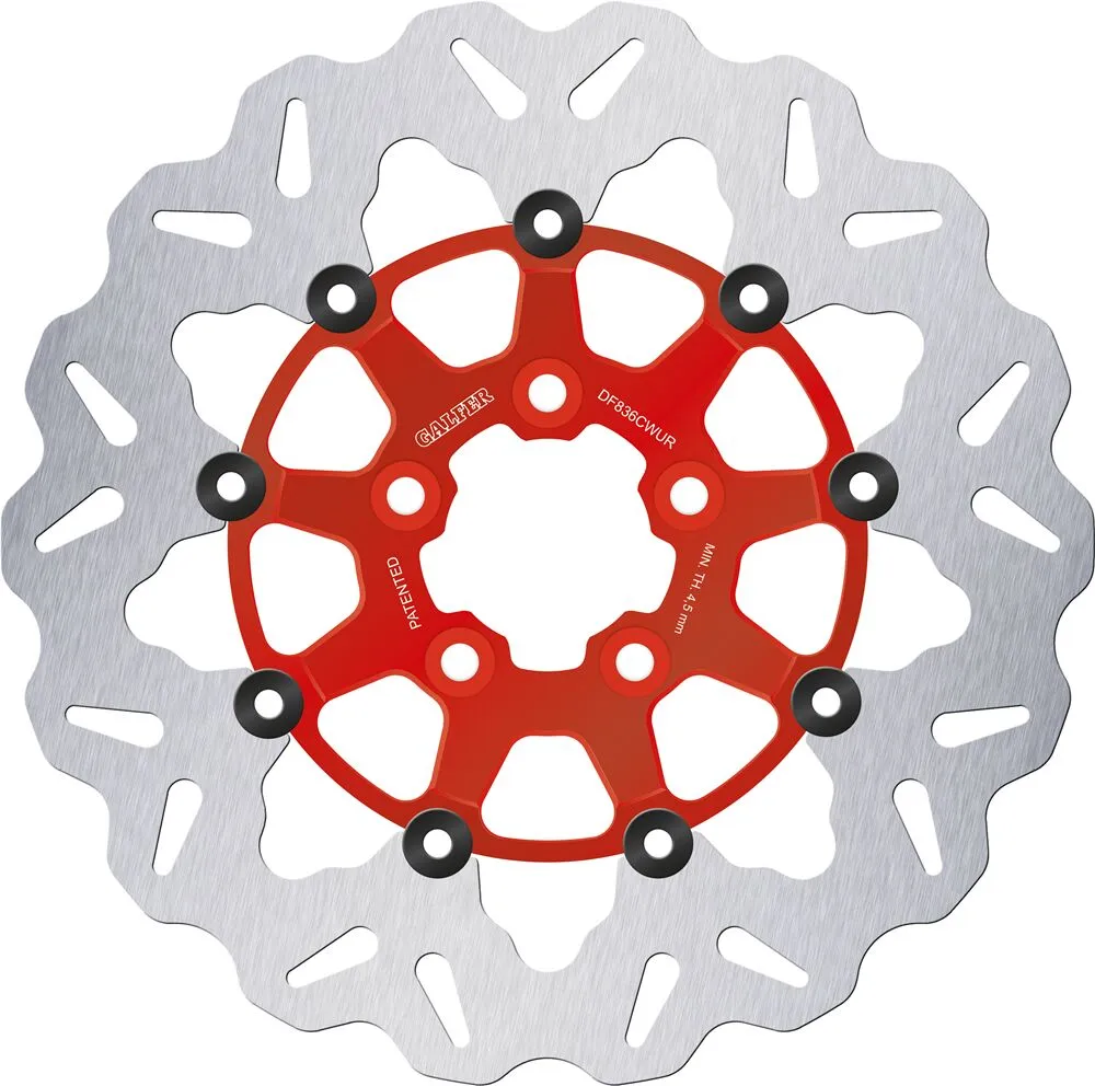 9d7559d6144961dc0dd60c806eb483ec.webp Disco freno flottante Wave rosso Galfer - immagine 1