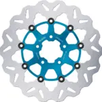 Disco freno flottante Wave blu Galfer