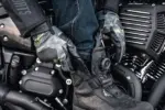 Stivali Stormhawk Tomaia in pelle premium con finitura idrorepellente. Membrane impermeabili e traspiranti eVent aiutano a mantenere i piedi asciutti Suole in gomma altamente tassellate, antiscivolo e resistenti all’olio, per prestazioni motociclistiche al top Sottopiedi in poliuretano a celle aperte per ammortizzare il piede BOA - immagine 5