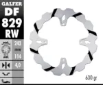 Disco freno fisso Wave scanalato Galfer - immagine 2