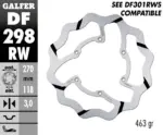 Disco freno fisso Wave scanalato Galfer - immagine 2
