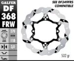 Disco freno flottante Wave scanalato Galfer - immagine 2
