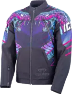 Giacca Synthwave Merc3 Lazer Cobra